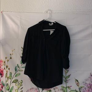 Black dress blouse